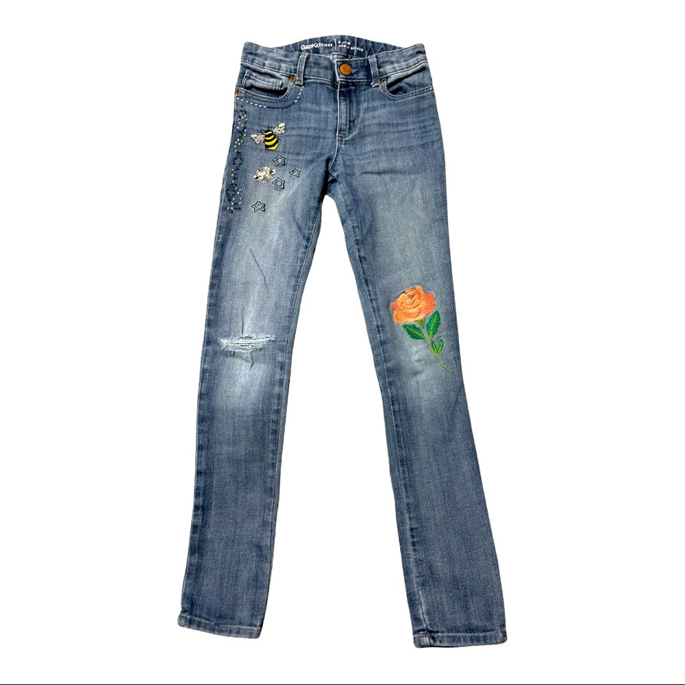 GapKids Super Skinny girls jeans 8 Slim